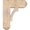 Ekena Millwork Westlake Craftsman Smooth Bracket w/ Offset Brace, Douglas Fir, 7 1/2"W x 18"D x 22"H BKT0806X18X22WTL04SDF - alternate 4
